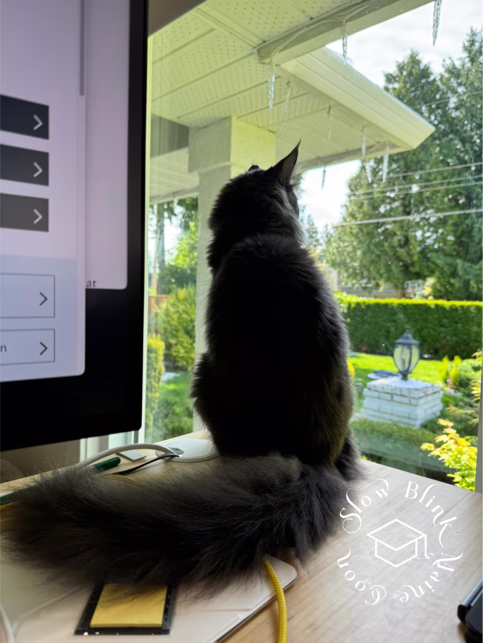 Customer Pictures of their Maine Coon Cats and Kittens who "Graduated" from SlowBlink MaineCoons > blue smoke maine coon | ems code mco as | male | idx20